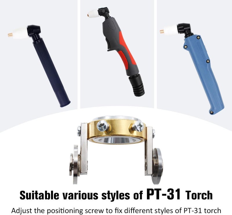 WeldingStop PT-31 Roller Guide Plasma Cutting Wheel Spacer Stand-off for Plasma Cutter Torch CUT40 CUT50D LGK40 LG40 PT-31 Roller Guide PK-1 - Image 3